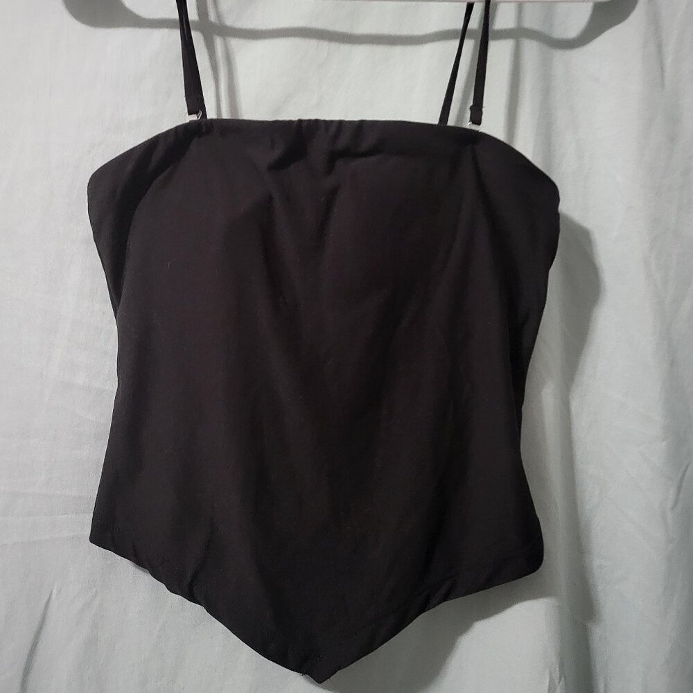 Black Bandana Tank Top